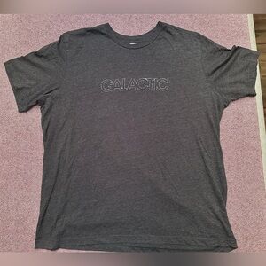 Galactic concert charcoal t-shirt